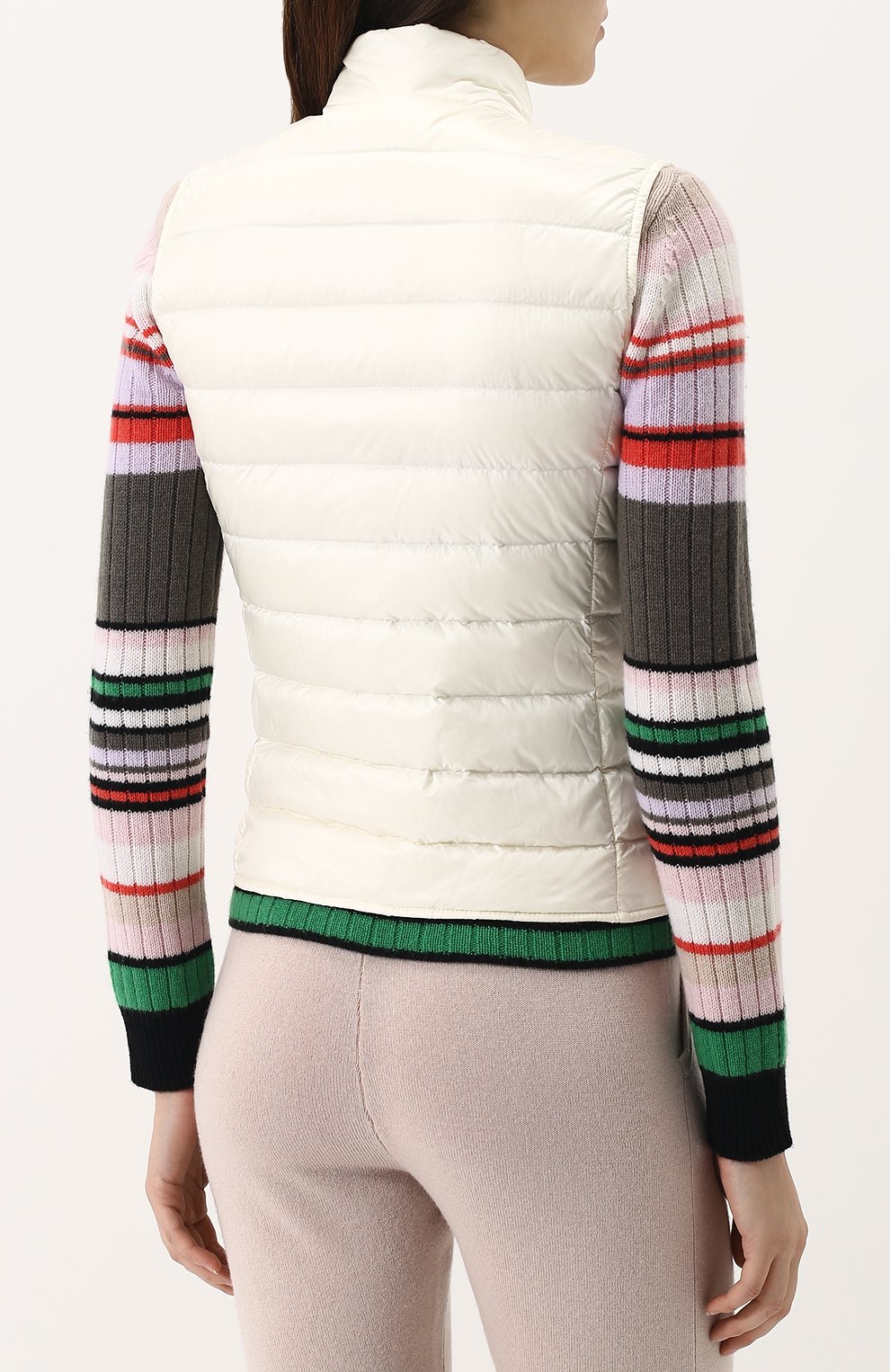 Стеганый пуховый жилет с воротником-стойкой MONCLER, арт. D1-093-48303-99-53048, фото 4