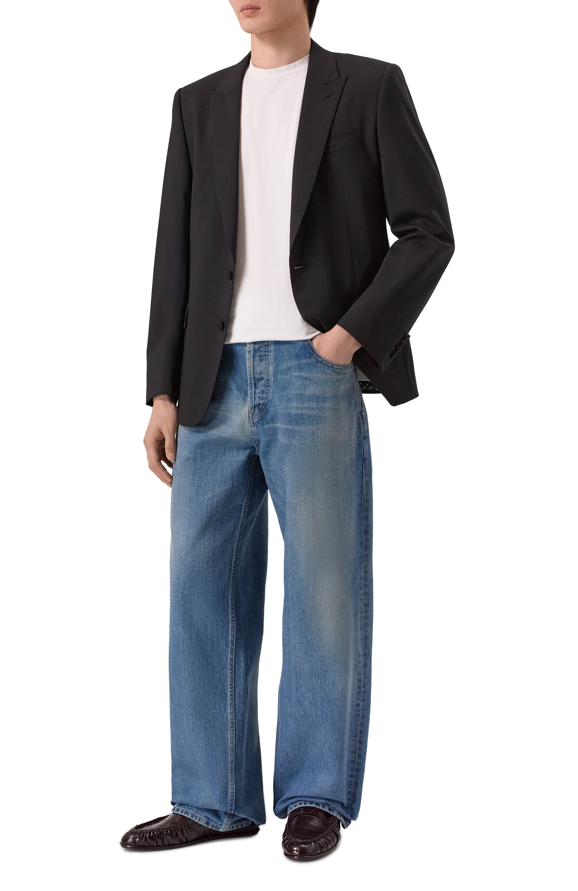 Джинсы SAINT LAURENT, арт. 795394/Y13KD, фото 2