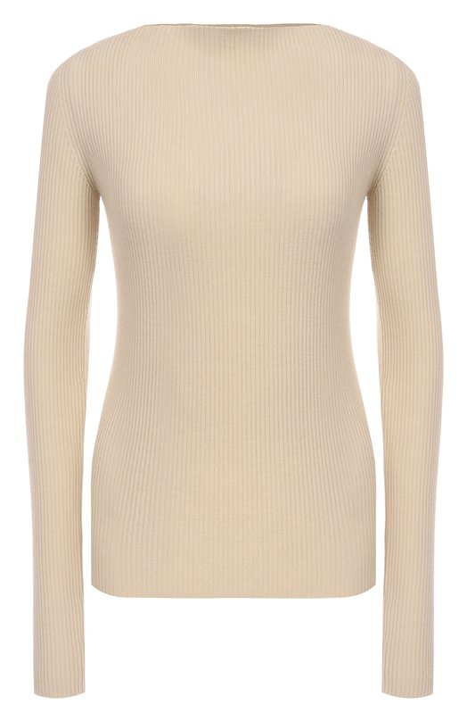 Шерстяной пуловер Rick Owens RP02E4683/RIBM Бежевый RP02E4683/RIBM