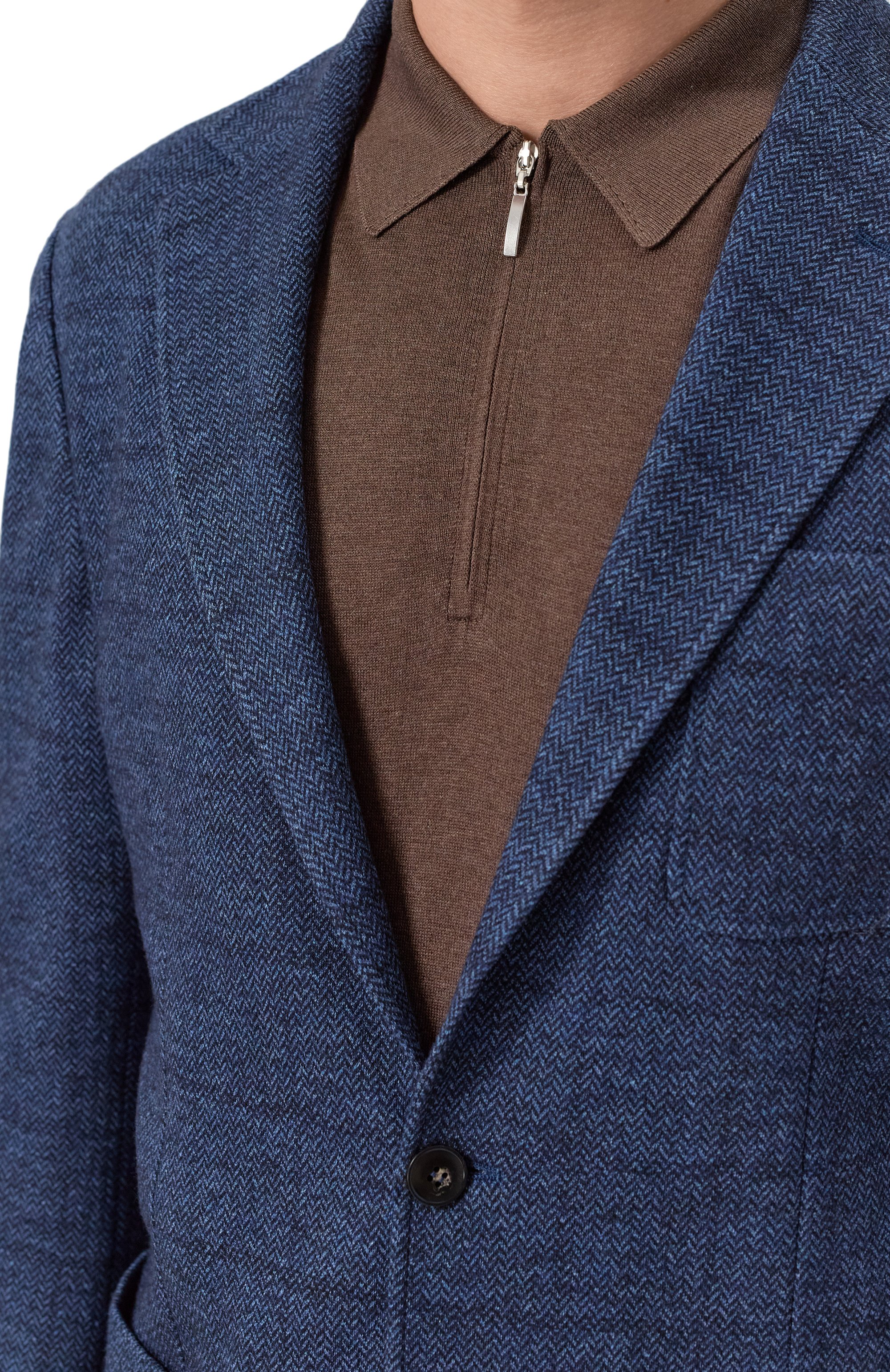 Пиджак из шерсти и хлопка CANALI, арт. J0147/JJ02554, фото 7