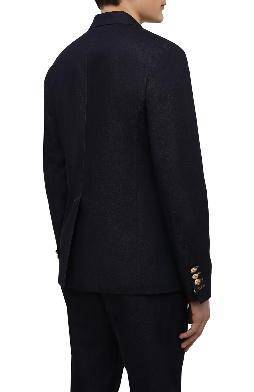 Пиджак из хлопка и льна DSQUARED2, арт. S74BN1102/S30737, фото 4