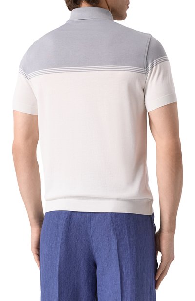 Хлопковое поло CORNELIANI, арт. 25G526-2525002, фото 4
