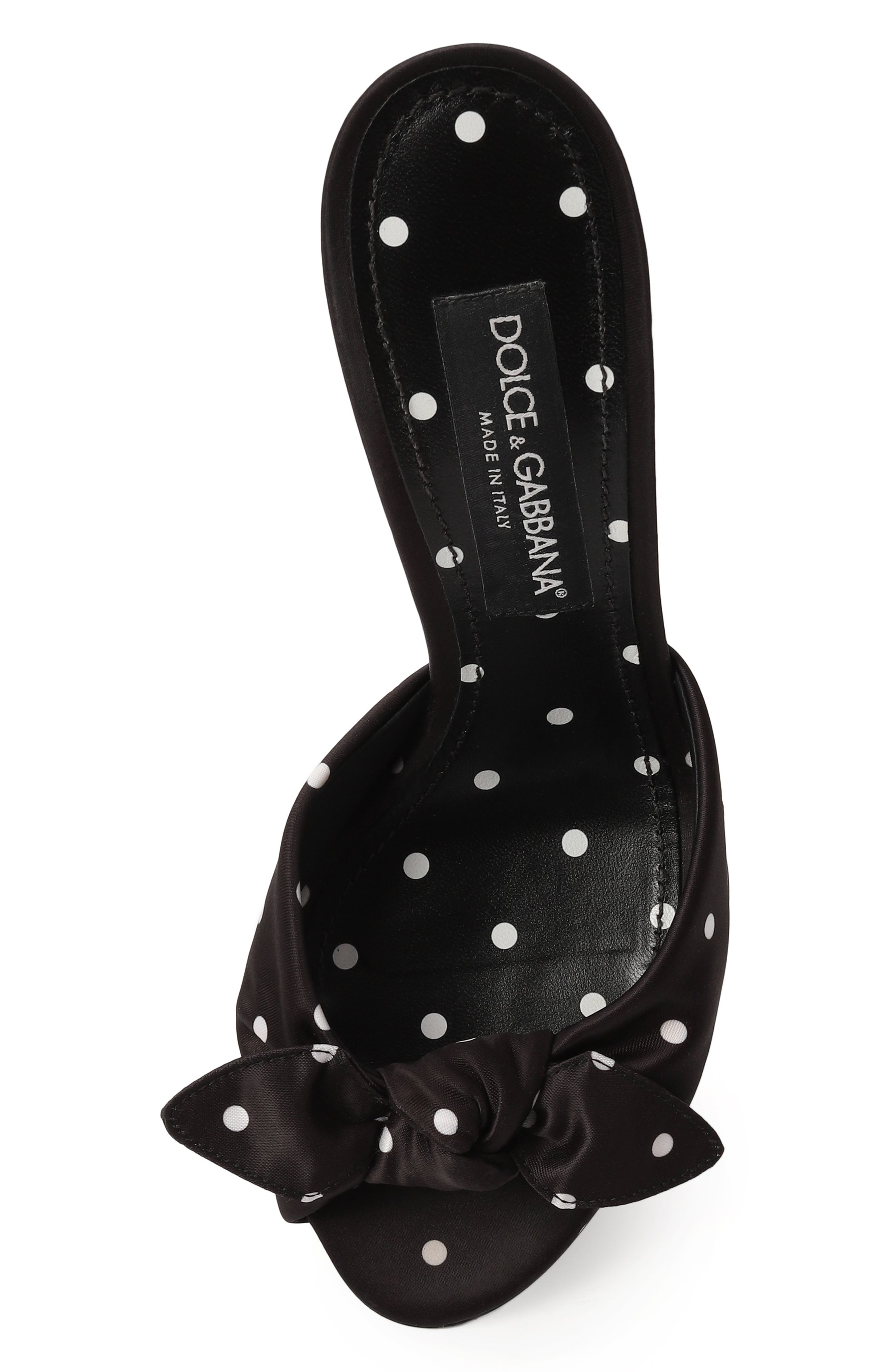 Текстильные мюли keira 105 DOLCE & GABBANA, арт. CR1750/AV885, фото 6