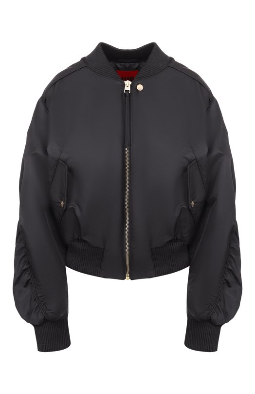 Утепленный бомбер HUGO 50550687 Чёрный 50550687