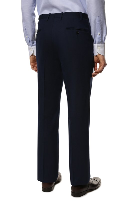 Шерстяной костюм Kiton UA81K0672A Синий  UA81K0672A Фото 5