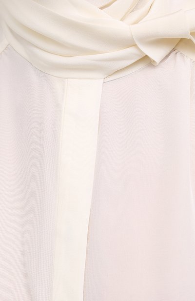 Шелковая блузка ZIMMERMANN кремового цвета по цене 53500 руб., арт. 8947TRLAD/PEL, фото 5 Шелковая блузка ZIMMERMANN, арт. 8947TRLAD/PEL, фото 5