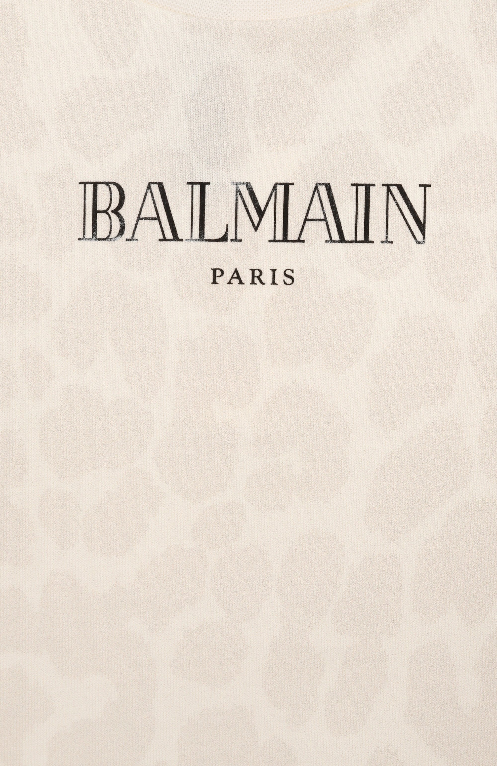 Хлопковая футболка BALMAIN, арт. BY8071, фото 3