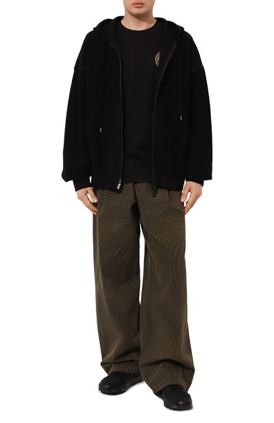 Хлопковая футболка VERSACE JEANS COUTURE, арт. 76GAHT02/CJ00T, фото 2