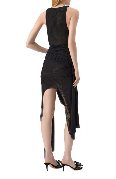 Платье с отделкой стразами DAVID KOMA, арт. RE25DK13DL, фото 4