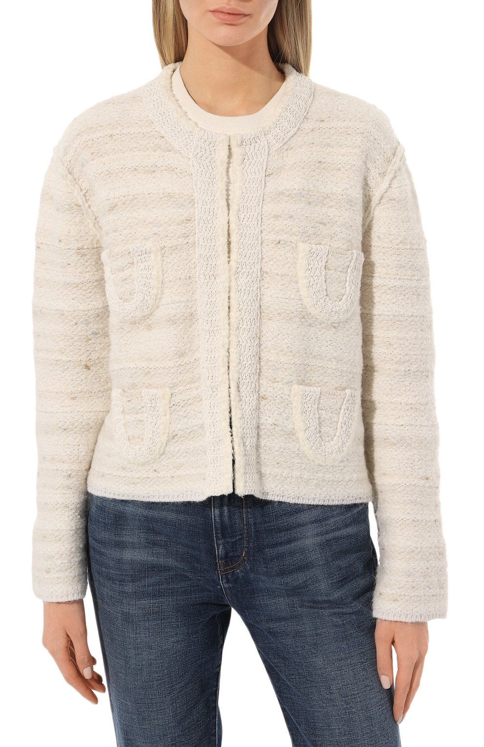 Кардиган из шерсти и хлопка DOROTHEE SCHUMACHER, арт. 817011, фото 3