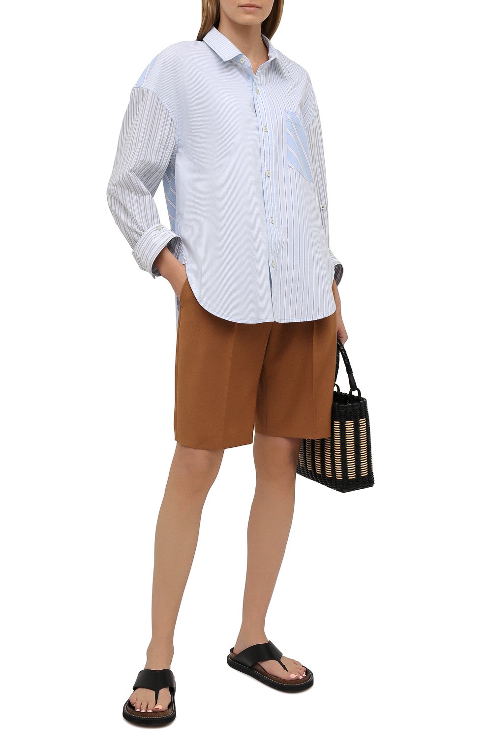 Хлопковая рубашка CITIZENS OF HUMANITY, арт. 9103B-1108, фото 2