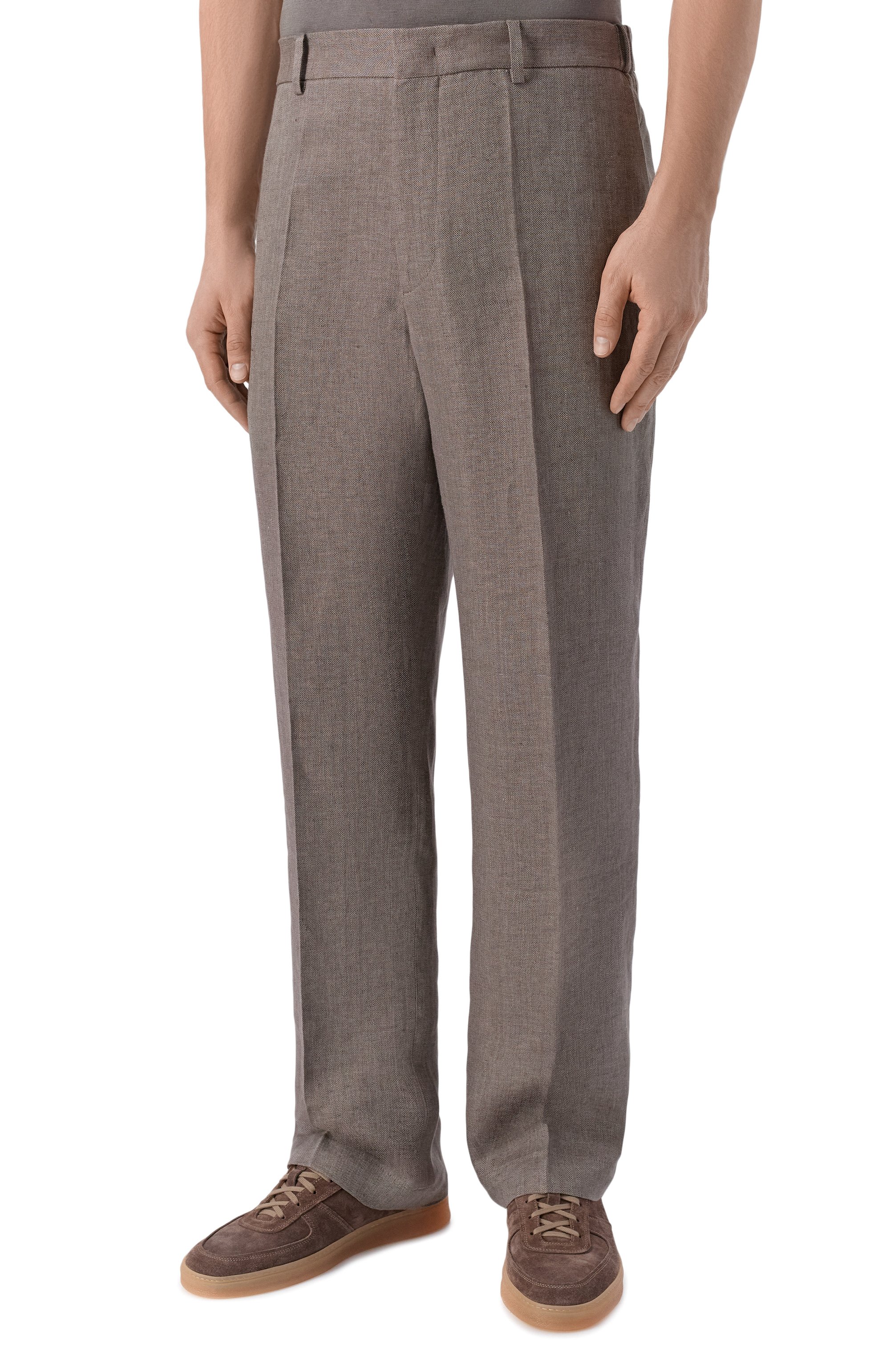 Льняные брюки ANDREA CAMPAGNA, арт. LUCAN0 ELAX/AN1801, фото 3