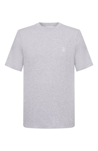 Хлопковая футболка BRUNELLO CUCINELLI, арт. M0B138440, фото 1