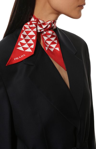 Шелковый шарф-бандо PRADA, арт. 1FF008-2DTP-F0976, фото 2