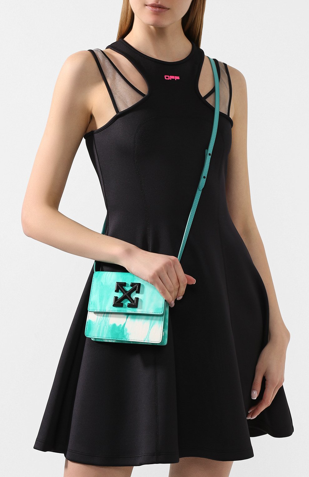 Поясная сумка 0.7 jitney OFF-WHITE, арт. 0WNA093R201020684100, фото 2