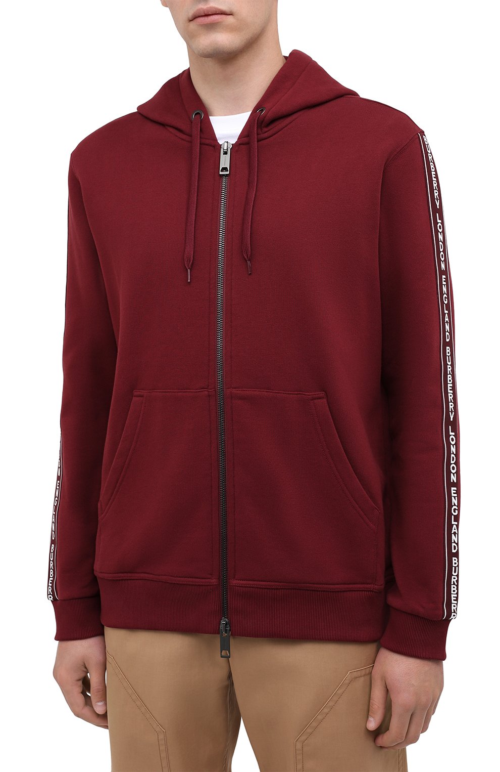 Хлопковая толстовка BURBERRY, арт. 8031877, фото 3