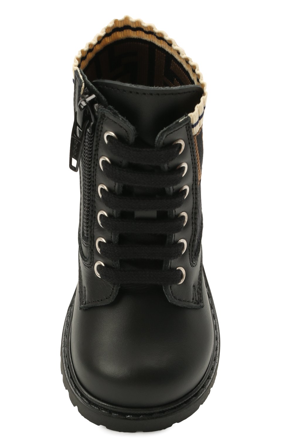 Кожаные ботинки FENDI, арт. JMR330/A8CU/19-26, фото 4