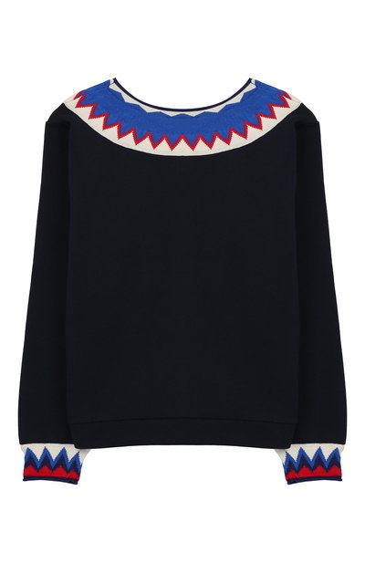 Хлопковый пуловер SONIA RYKIEL ENFANT, арт. 19W1FL01, фото 2