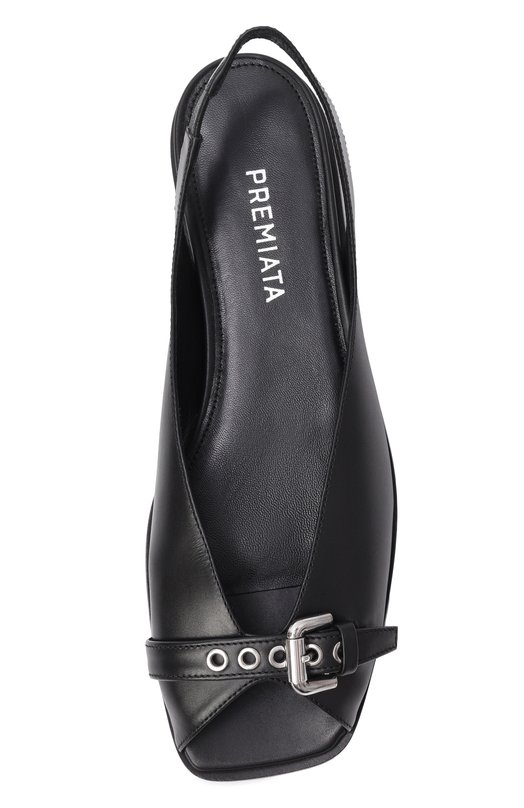 Кожаные сандалии Premiata M7331/G0TEB0RG Чёрный  M7331/G0TEB0RG Фото 6
