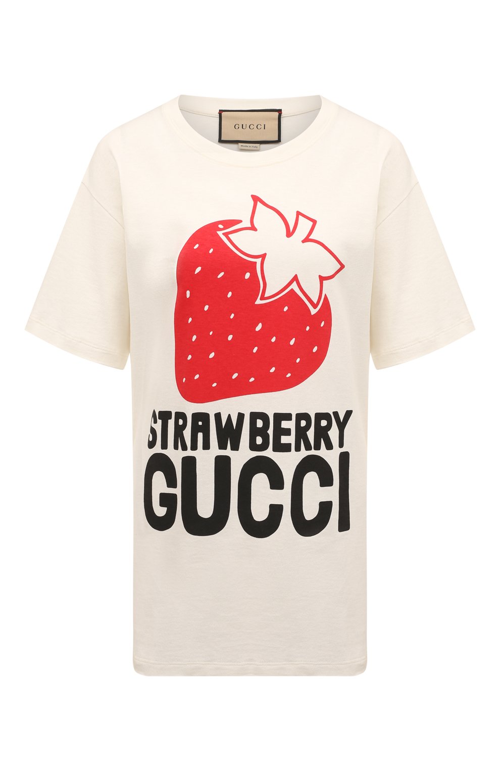 Хлопковая футболка GUCCI, арт. 615044/XJDZU, фото 1