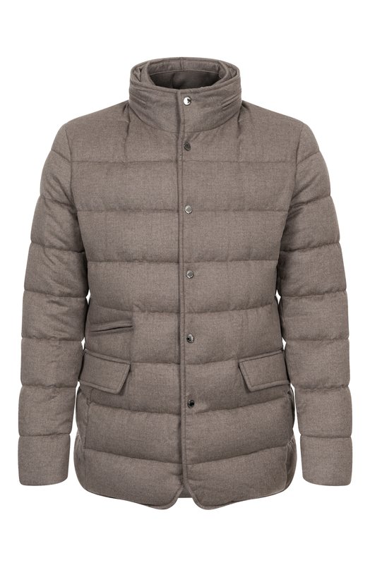 Кашемировый пуховик Ilvo-IL Moorer ILV0/IL Бежевый ILV0/IL