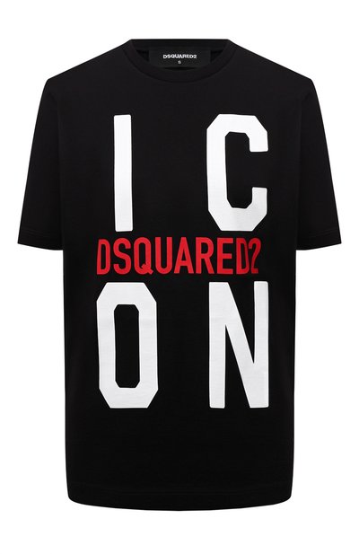 Женская хлопковая футболка DSQUARED2, арт. S80GC0024/S23009