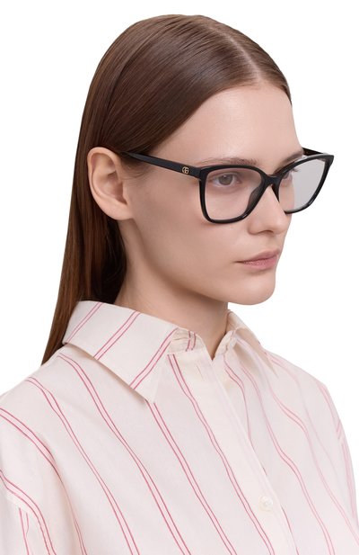 Оправа GUCCI черного цвета по цене 28600 руб., арт. GG1995 005, фото 2 Оправа GUCCI, арт. GG1995 005, фото 2