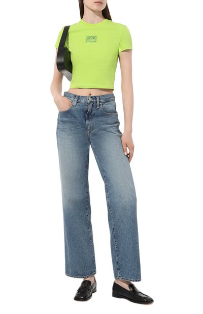 Хлопковая футболка VERSACE JEANS COUTURE, арт. 74HAH602/J0020, фото 2