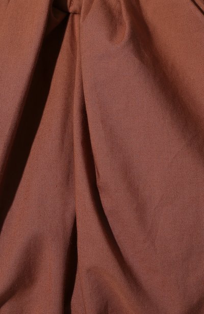 Хлопковый топ I.D. SARRIERI светло-коричневого цвета по цене 39430 руб., арт. BW55463, фото 5 Хлопковый топ I.D. SARRIERI, арт. BW55463, фото 5