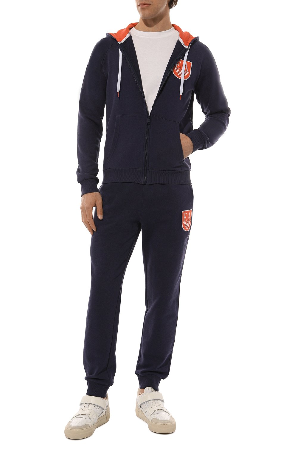 Хлопковая толстовка EMPORIO ARMANI, арт. 111835/3R573, фото 2