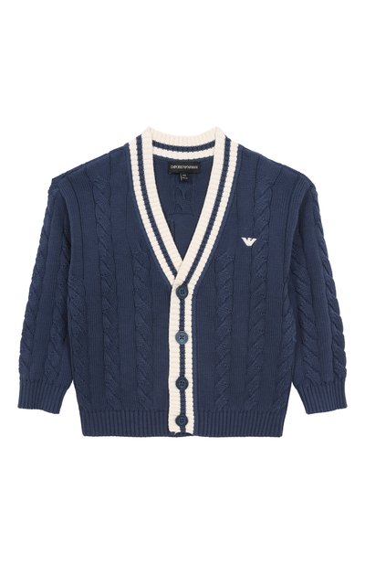 Хлопковый кардиган EMPORIO ARMANI, арт. EB000296/AF13945