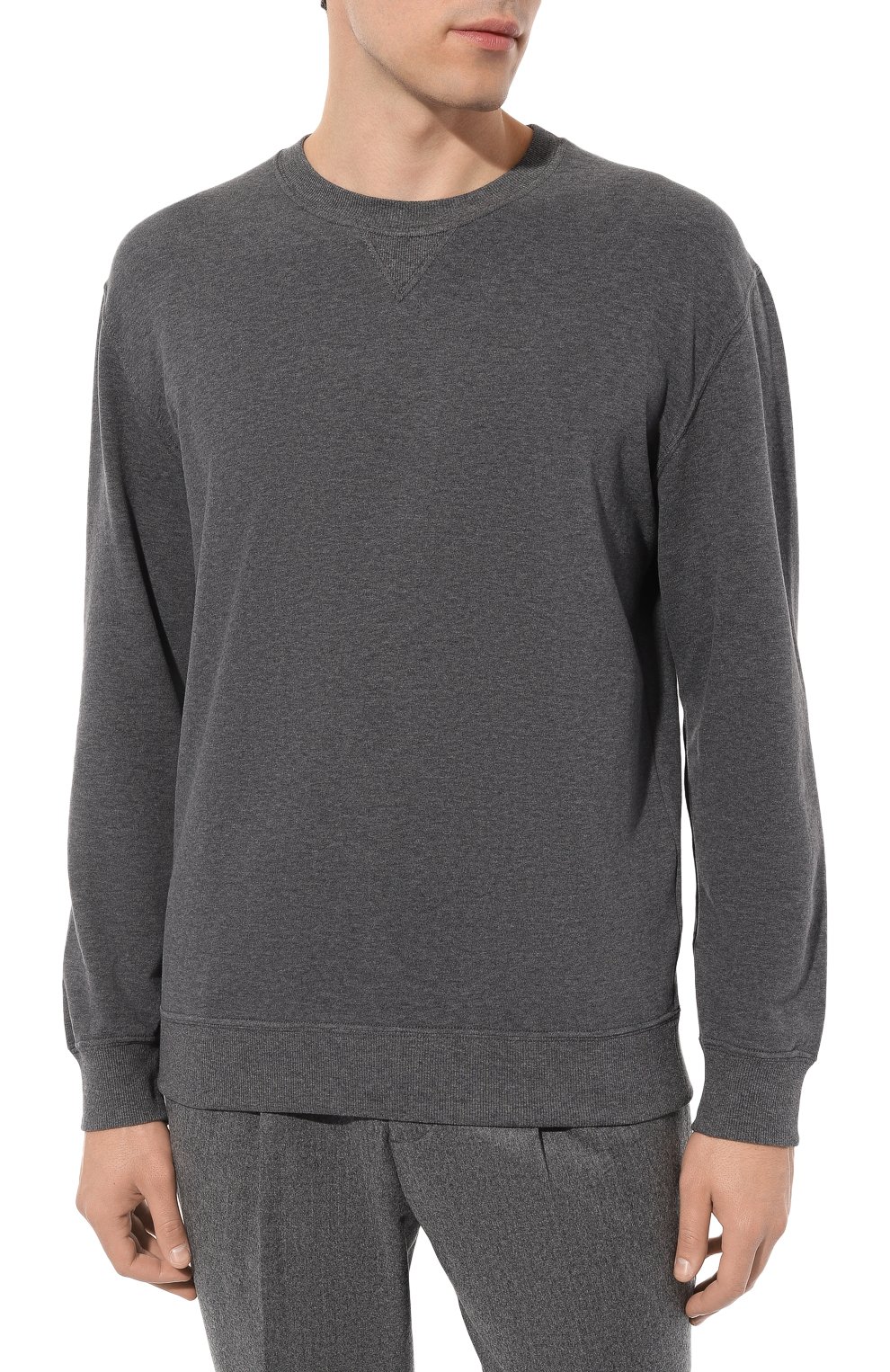 Хлопковый свитшот BRUNELLO CUCINELLI, арт. MTU143430, фото 3