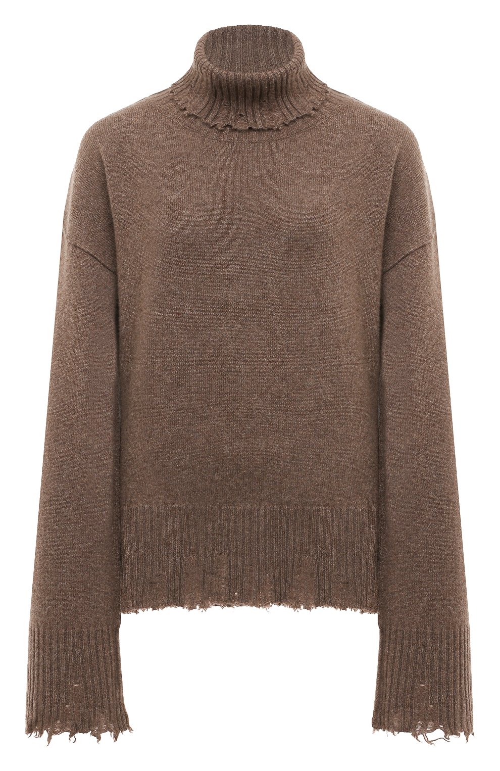 Кашемировый свитер UMA WANG коричневого цвета по цене 106000 руб., арт. UK7153, фото 1 Кашемировый свитер UMA WANG, арт. UK7153, фото 1