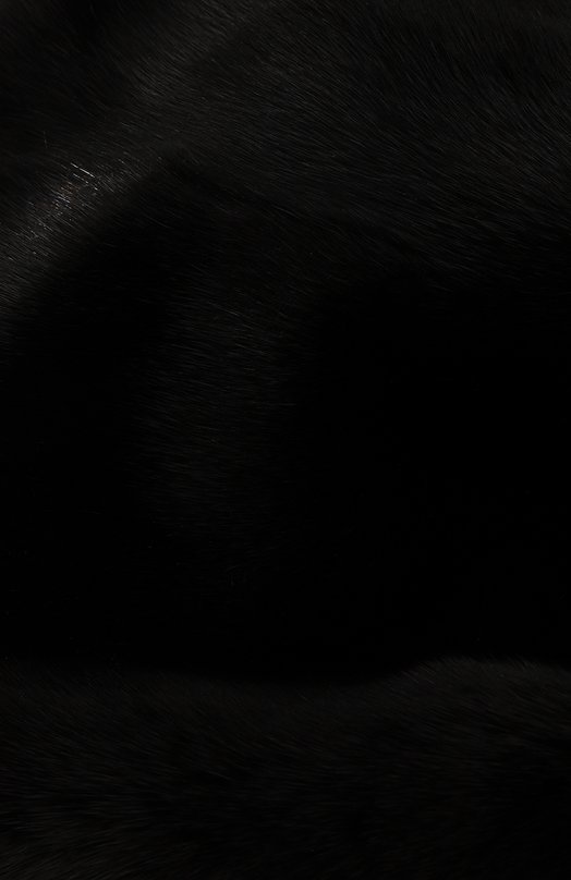 Шапка из меха норки VICTORIA KUSENKOVA 062800002170 Чёрный  062800002170 Фото 4