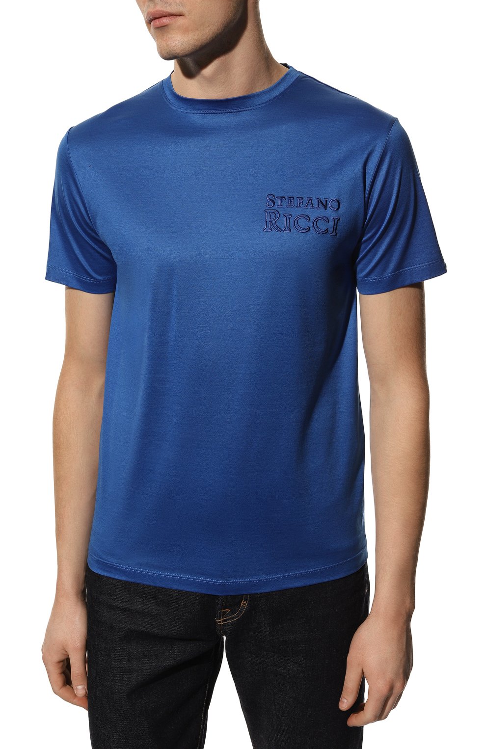 Хлопковая футболка STEFANO RICCI, арт. MNH3102250/TE0001, фото 3