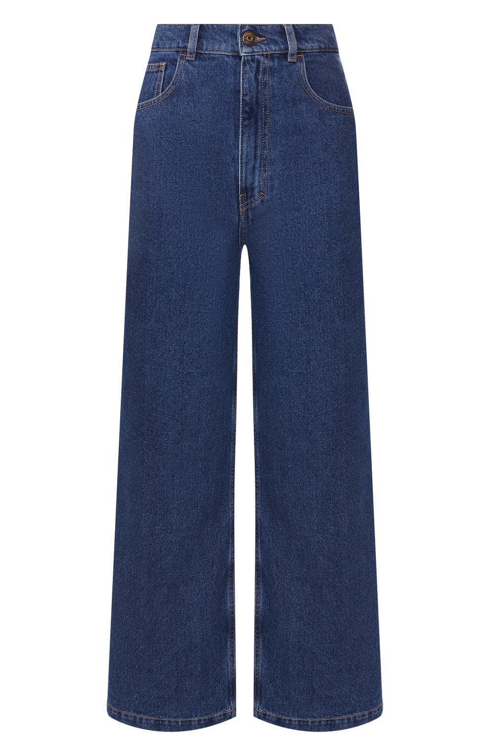 Джинсы NANUSHKA синего цвета по цене 35000 руб., арт. MARFA_INDIG0_DENIM, фото 1 Джинсы NANUSHKA, арт. MARFA_INDIG0_DENIM, фото 1