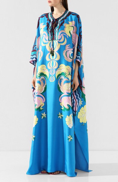 Шелковое платье-туника EMILIO PUCCI, арт. 0ERL54/0E867, фото 3