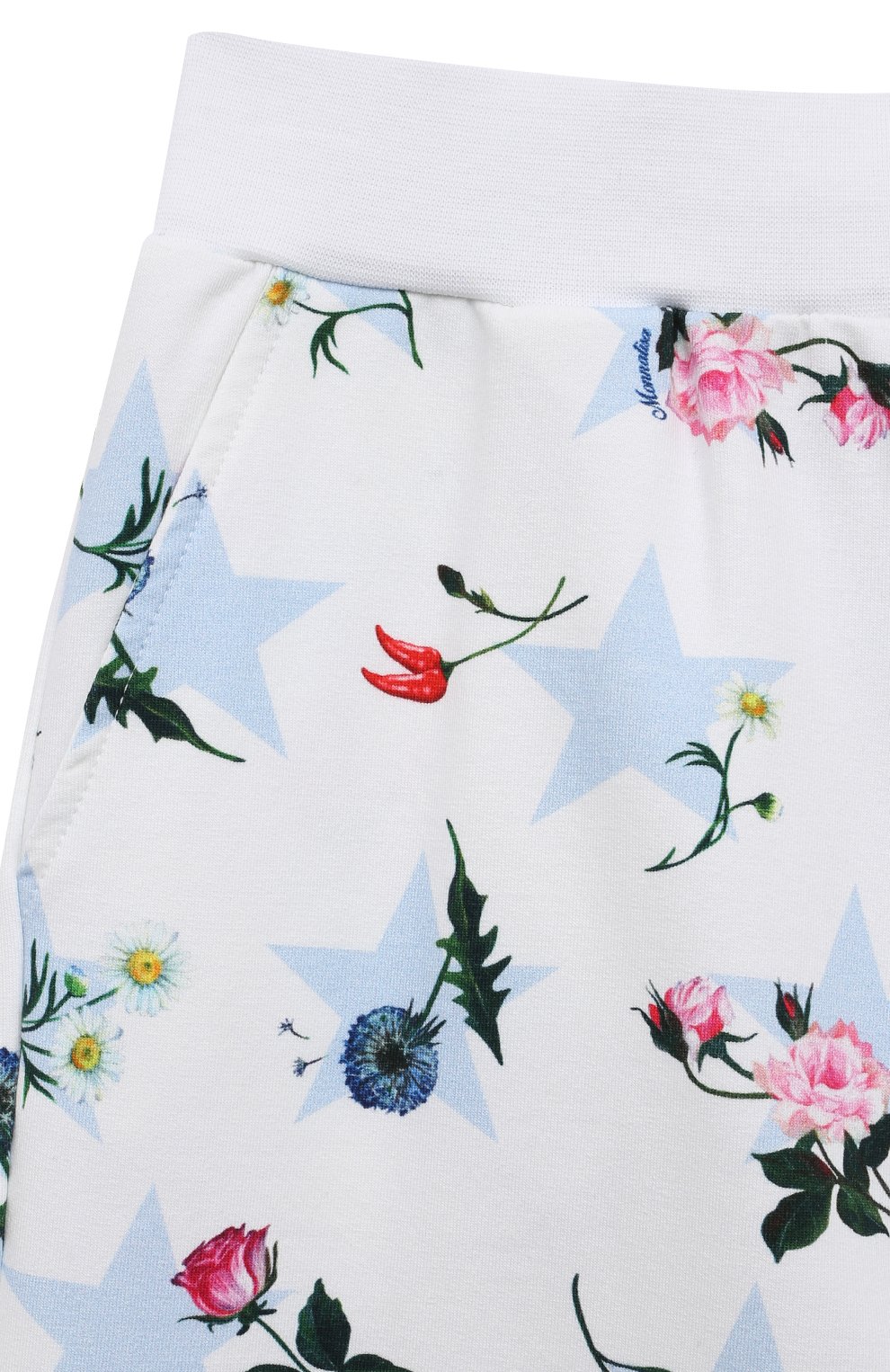 Хлопковые джоггеры MONNALISA, арт. 19C402, фото 3