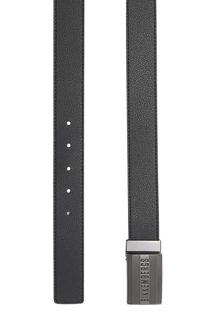 Кожаный ремень DIRK BIKKEMBERGS черного цвета по цене 11450 руб., арт. BKCU01220M110, фото 3 Кожаный ремень DIRK BIKKEMBERGS, арт. BKCU01220M110, фото 3