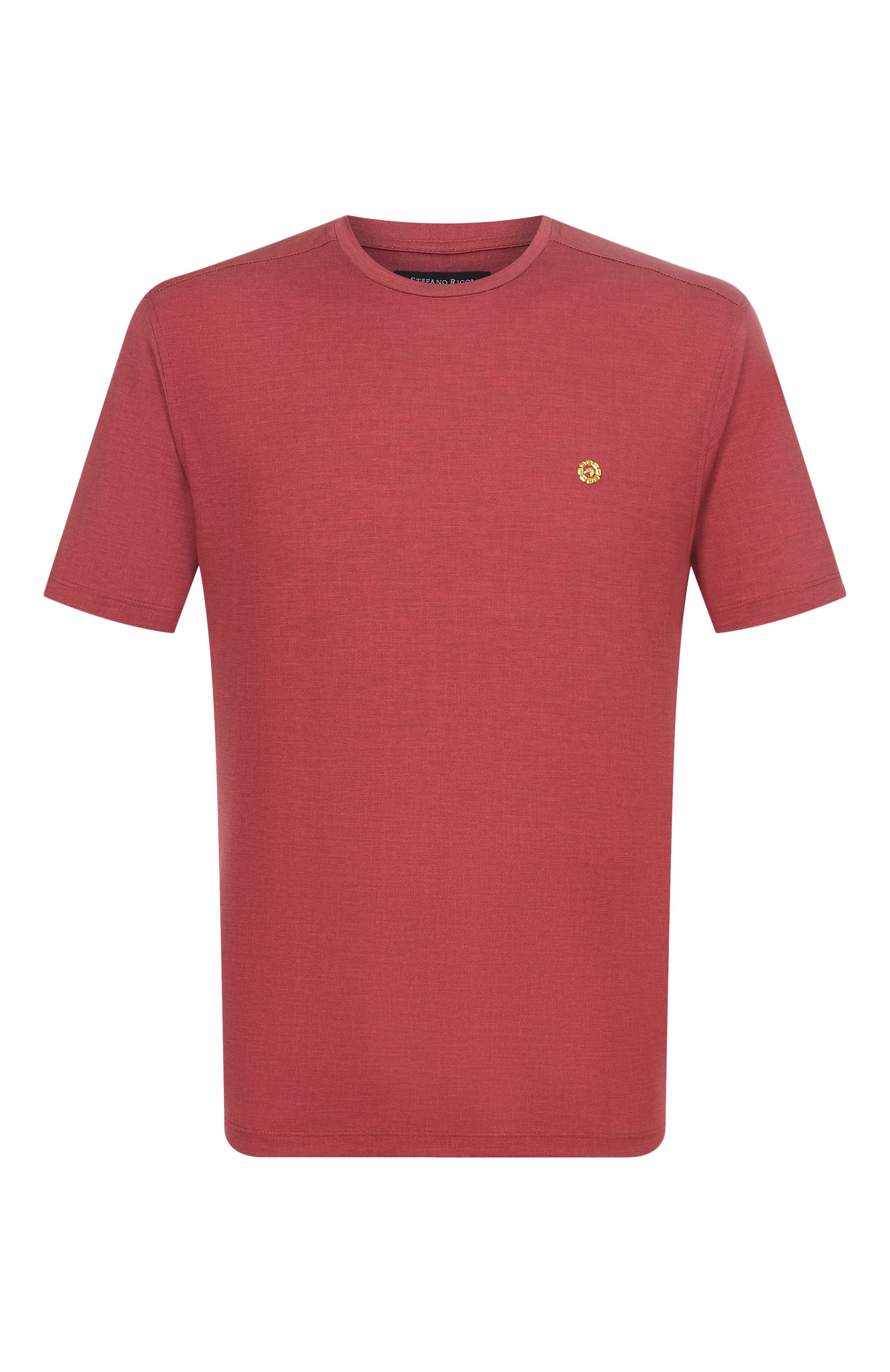 Футболка из шелка и хлопка STEFANO RICCI, арт. MNH5104350/JC2900, фото 1