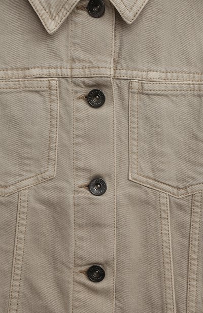 Джинсовая куртка BRUNELLO CUCINELLI, арт. B0H430434B, фото 3