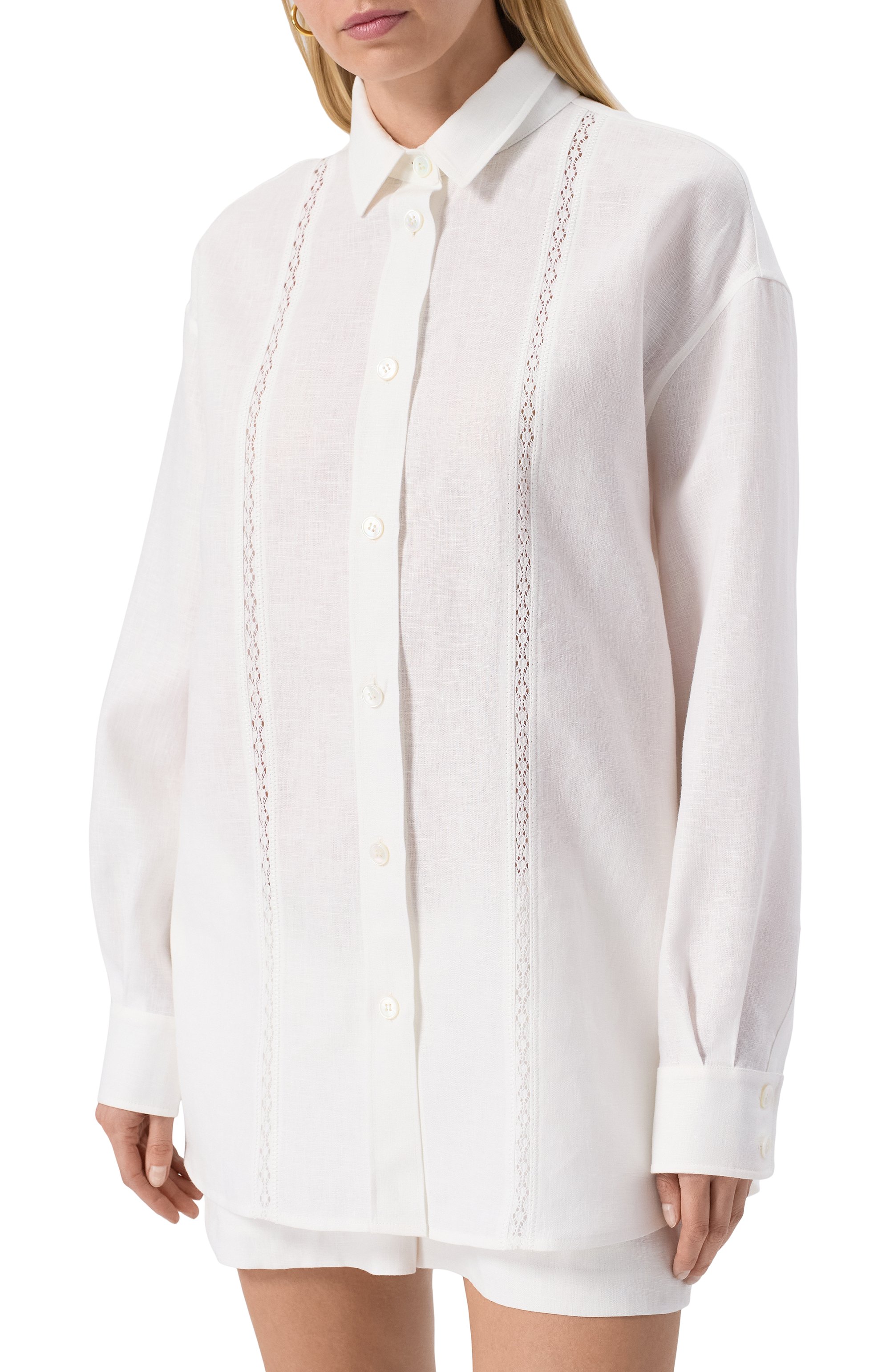 Льняная рубашка MVST, арт. TXBGM-Y074-2, фото 3