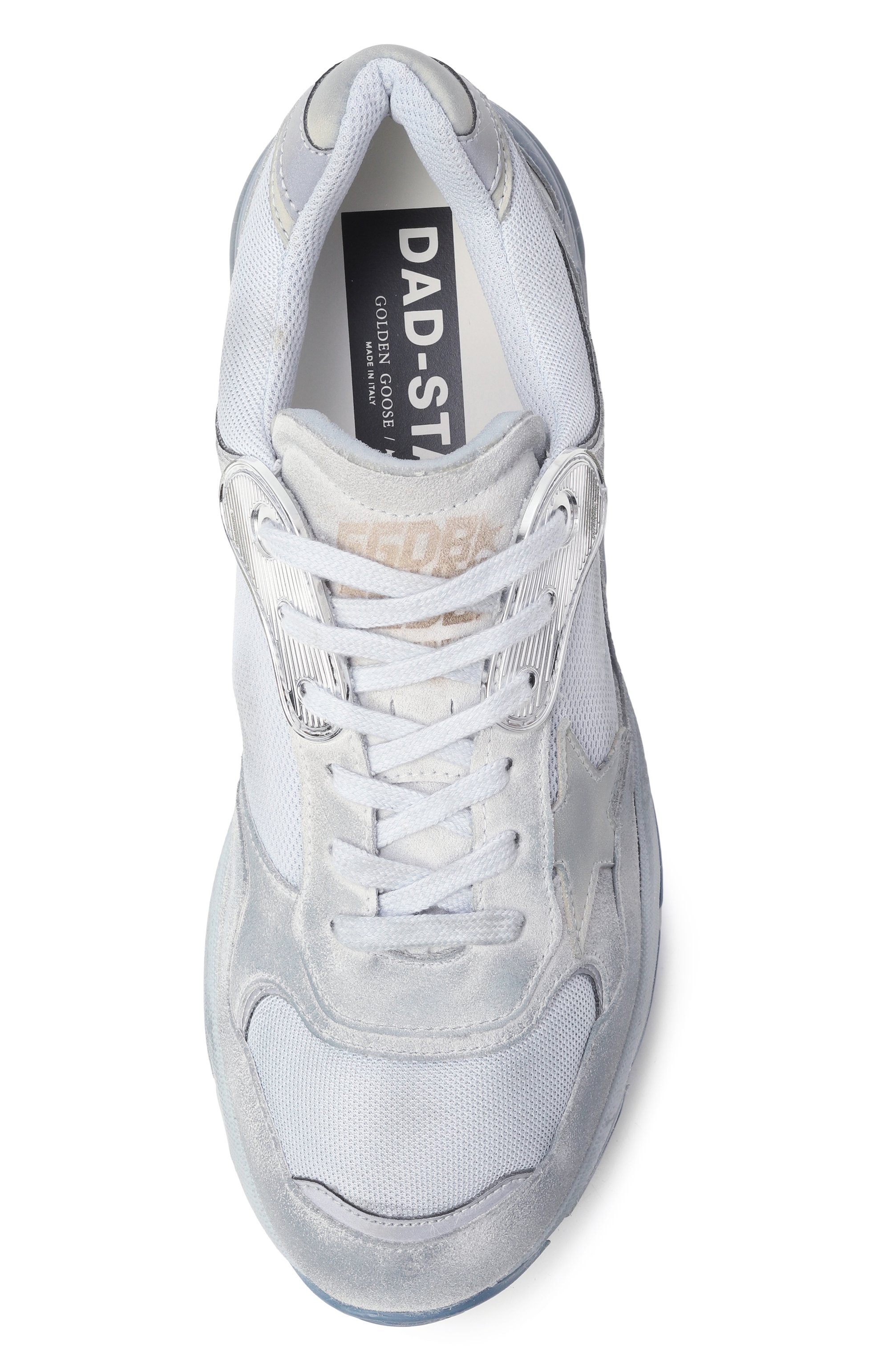 Комбинированные кроссовки dad-star GOLDEN GOOSE DELUXE BRAND, арт. GMF00884.F007246, фото 6