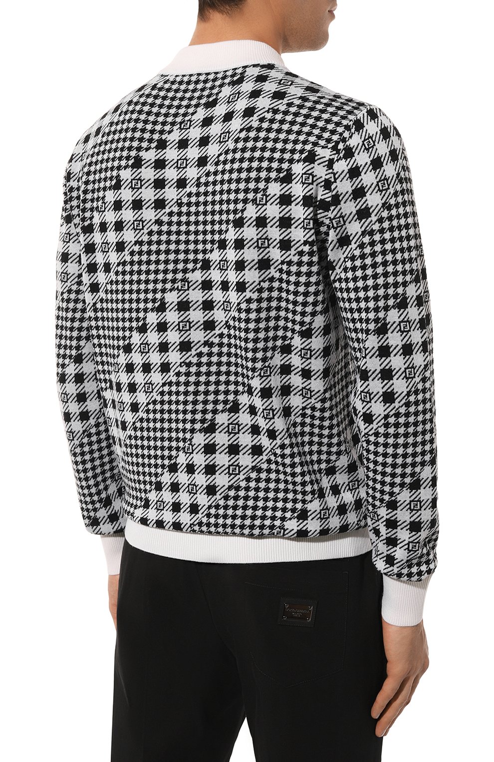 Шерстяной свитер FENDI, арт. FZX089/AL3Y/F17XM, фото 4