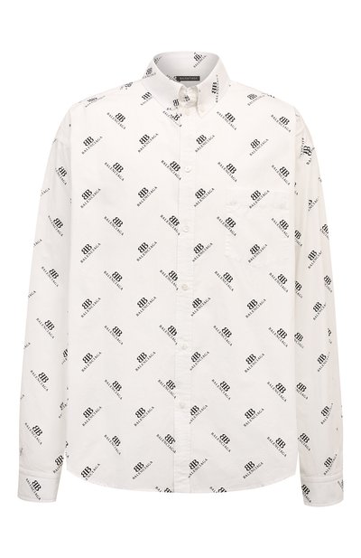 Мужская хлопковая рубашка BALENCIAGA, арт. 662983/TQL14