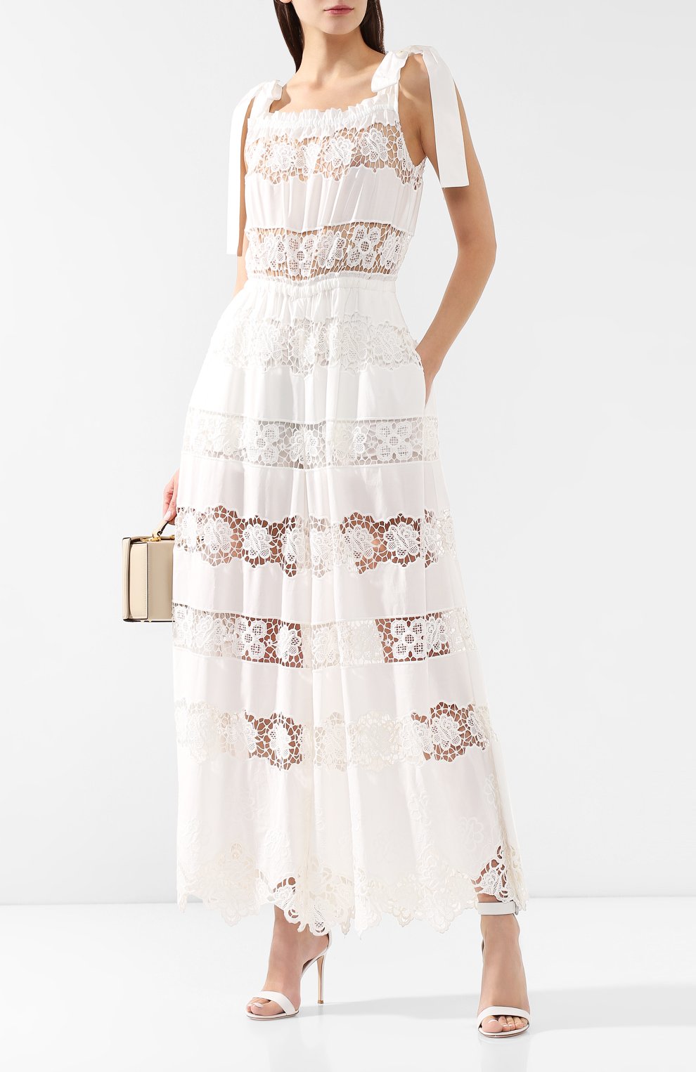 Хлопковый комбинезон DOLCE & GABBANA, арт. F6C3DZ/FGMFF, фото 2