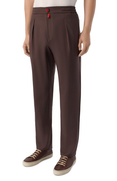Шерстяные брюки KITON, арт. UP1LACRK0129L, фото 3