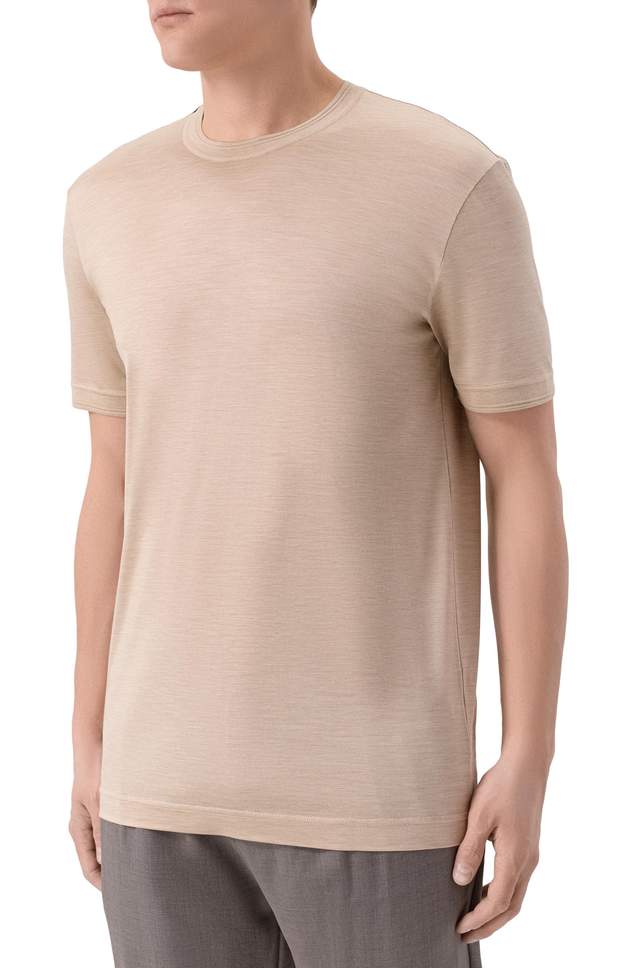 Шелковая футболка DOLCE & GABBANA, арт. G8ST1T/G7P0F, фото 3