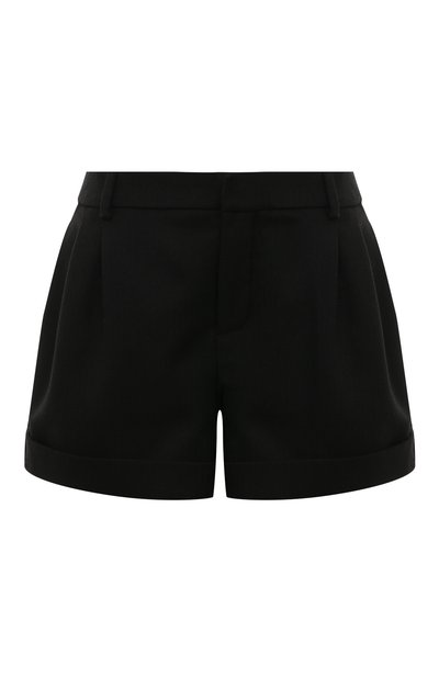 Женские шерстяные шорты SAINT LAURENT, арт. 557674/Y519U