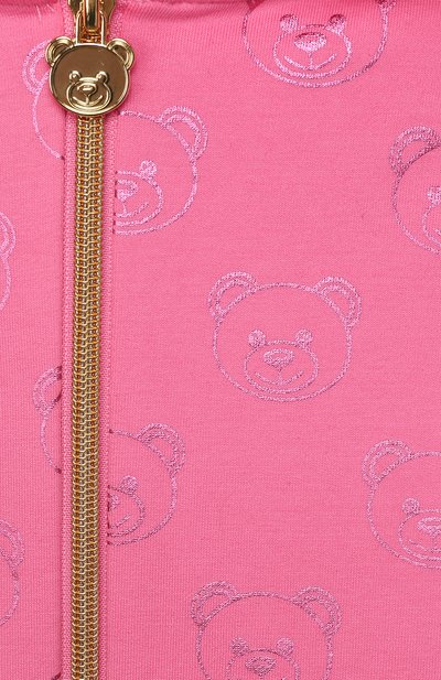 Хлопковая толстовка MOSCHINO, арт. HDF02F/LDB42/10A-14A, фото 3